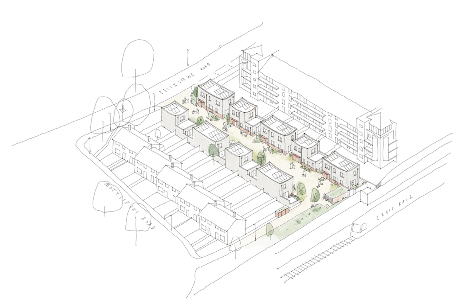 <p>Aerial&nbsp;Sketch</p>